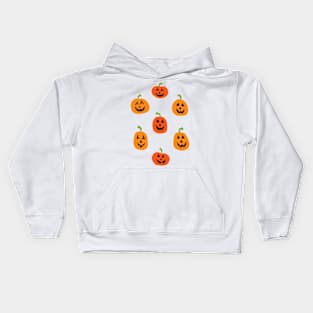 Halloween Pumpkins Kids Hoodie